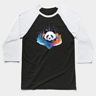 Giant Panda Animal Beauty Nature Wildlife Discovery Baseball T-Shirt